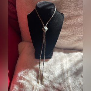 Silver Bolo Tie